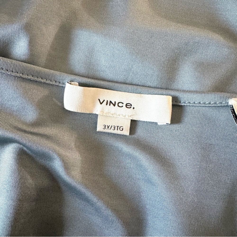 Vince Silky V Neck Top - Picture 7 of 8